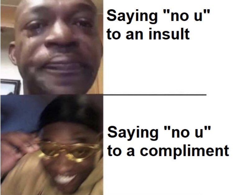 no u