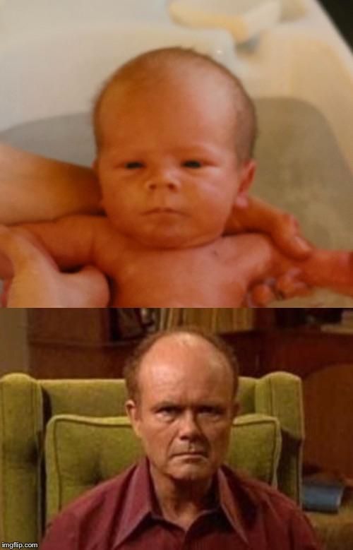My baby photo look like Red from that 70’s show