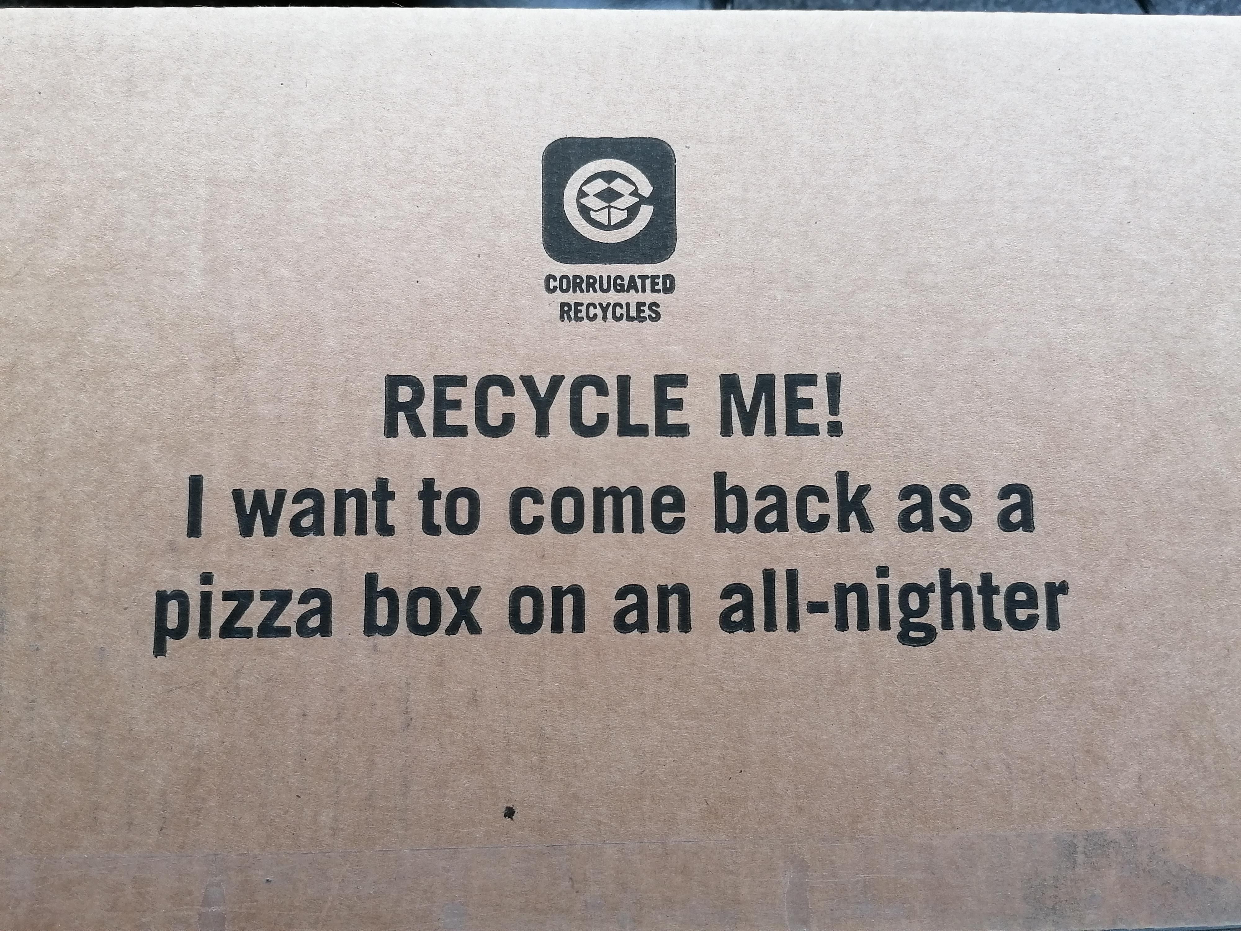 This box my package came in gave me a chuckle