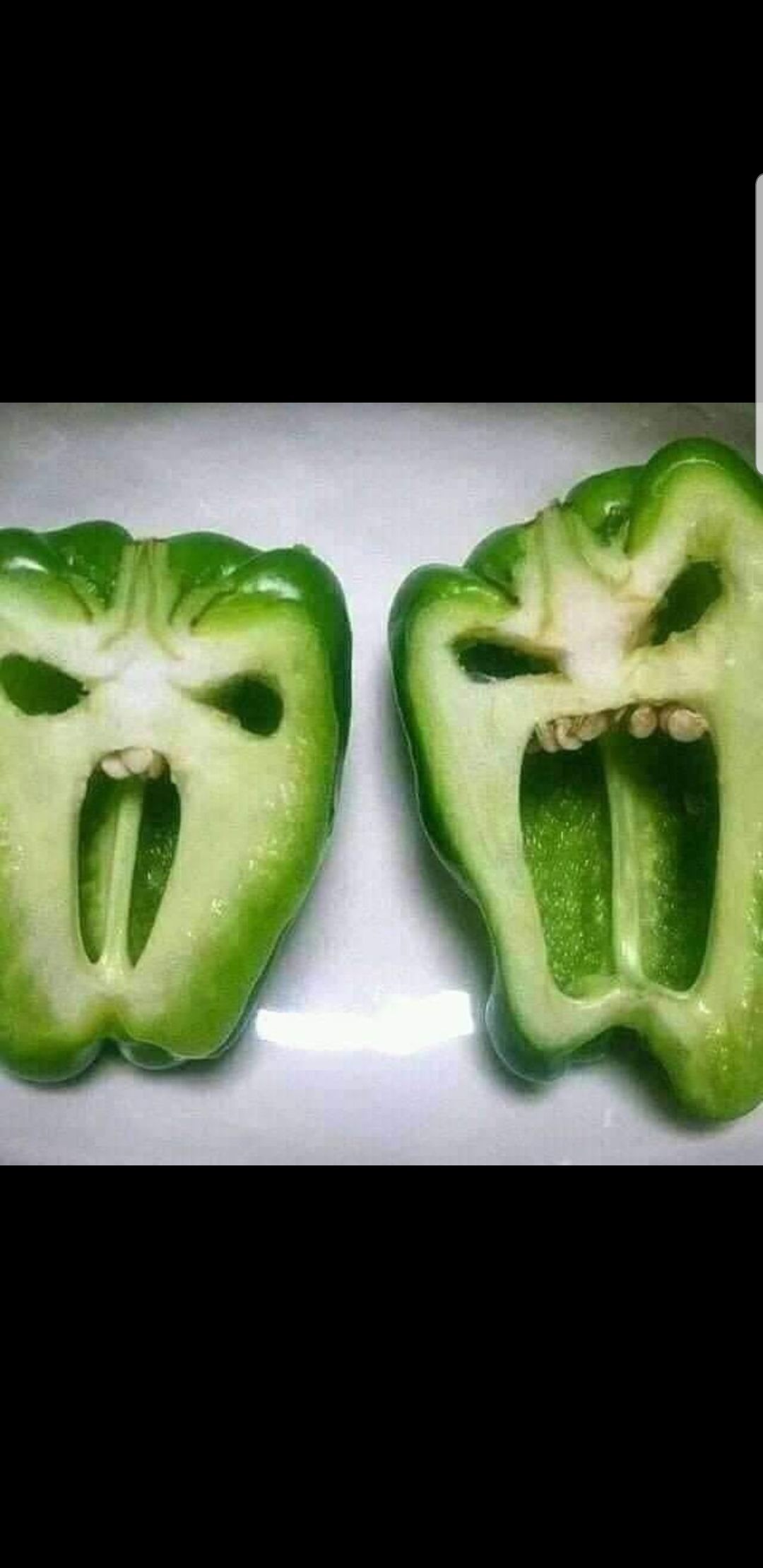 These angry capsicums