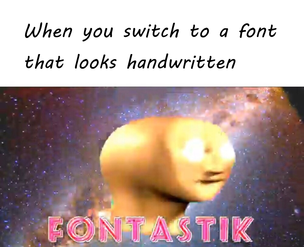 Sadly, I can't inflict it on you through a title
