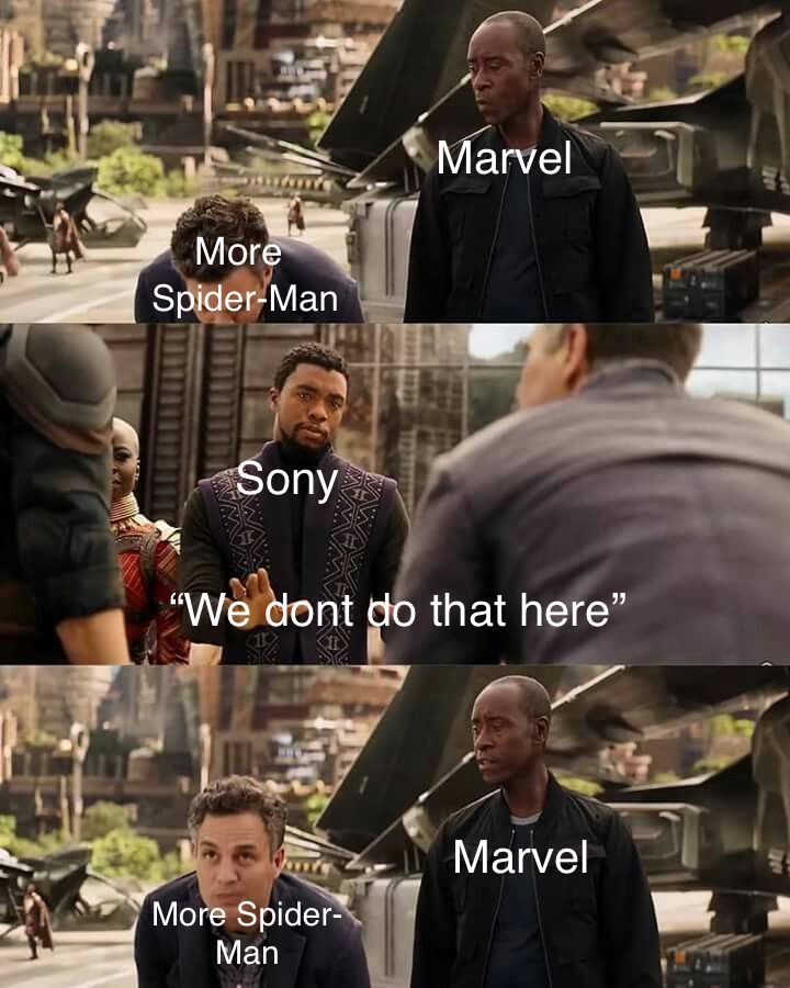 Sony used the stones on Spidey