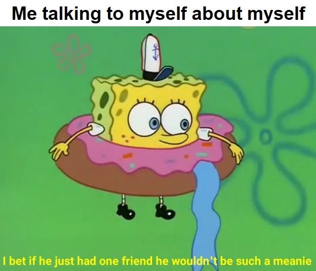 yeah and if he had just one gf he wouldn't be such an incel