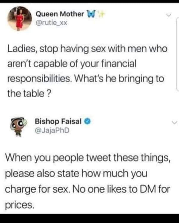 Please post prices