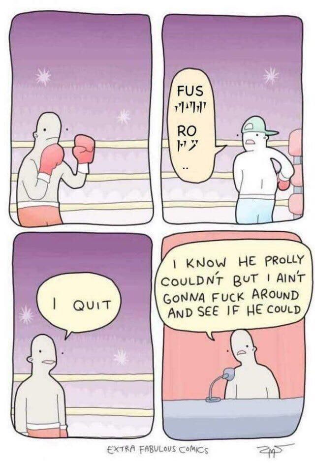 Maybe also helps against bullys