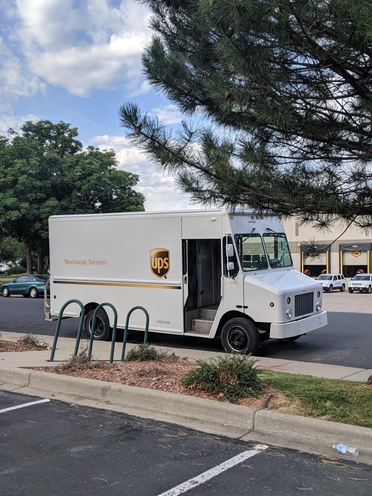 After years of searching, I've finally spotted the elusive Albino UPS Truck