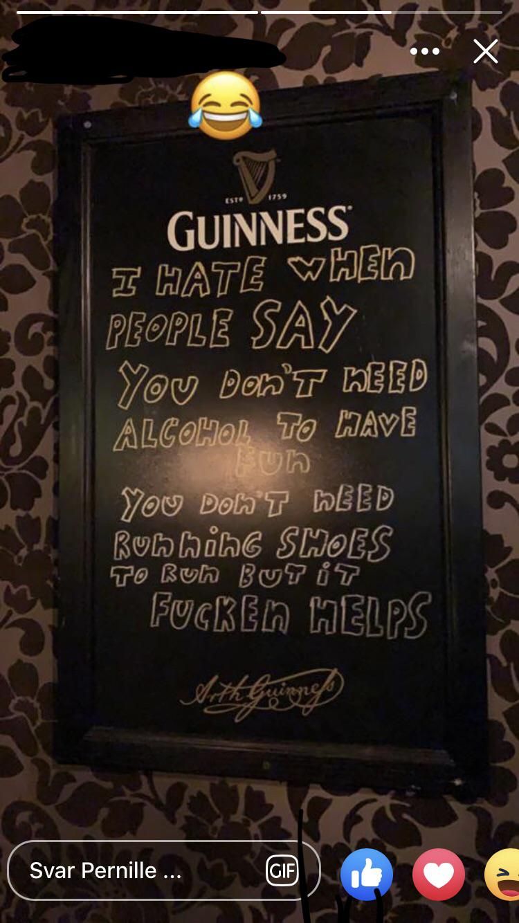 This sign my stepmom found at a bar