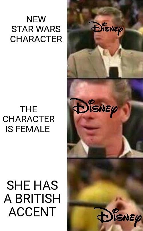British girls. It's not an agenda, it's Disney's fetish!