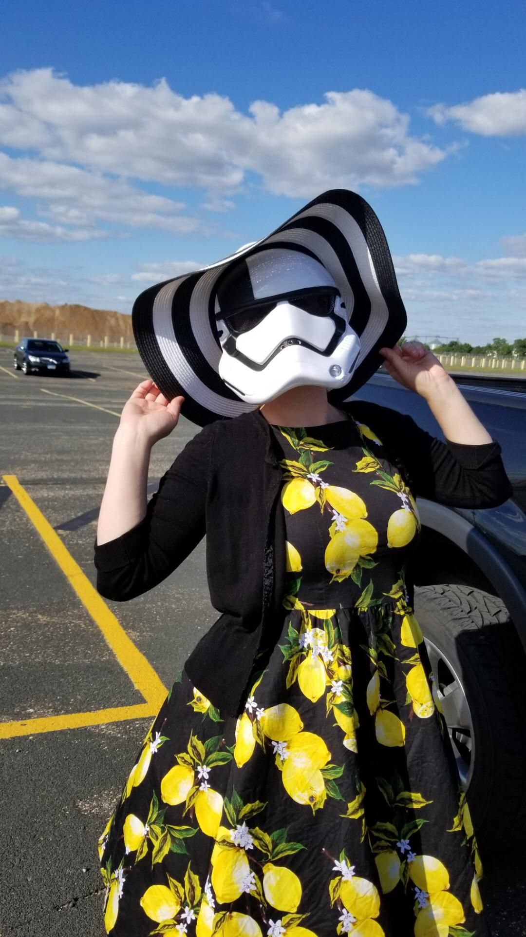 Even a Stormtrooper likes to feel pretty.