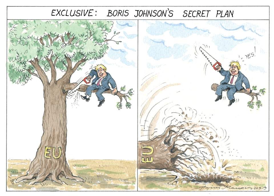 Boris Johnson's secret plan