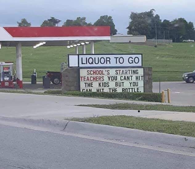 Gas Station in my town knows what's up