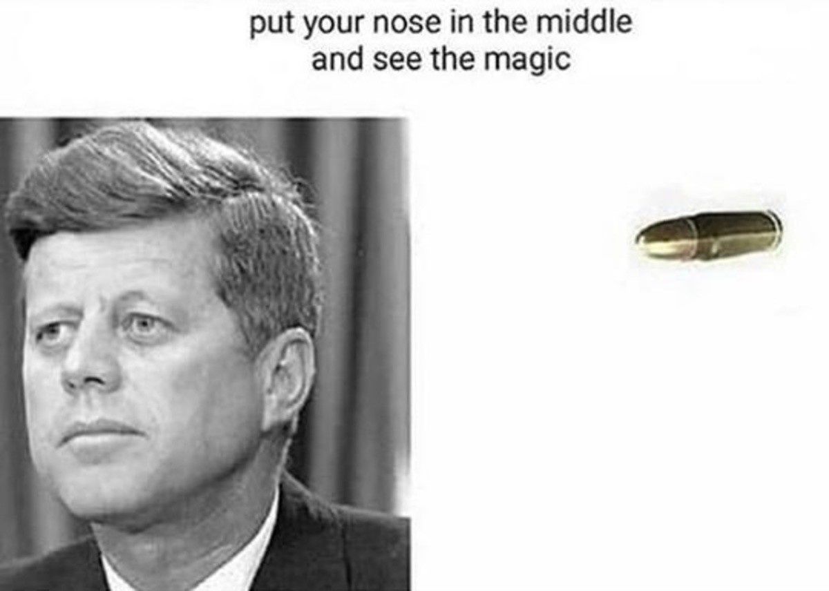 The F in JFK was put there posthumorously to pay respects