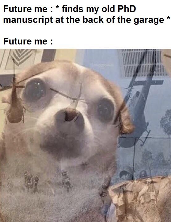 To my fallen comrades in the lab
