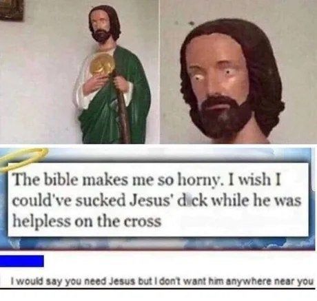 Jesus left the chat