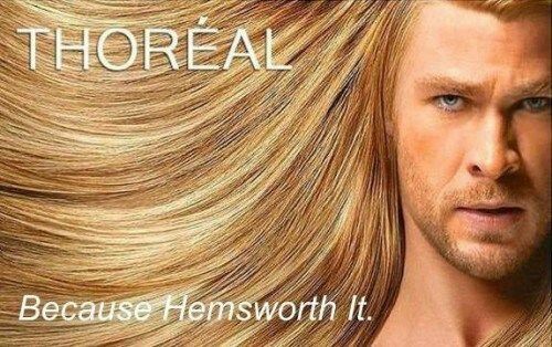 Because Hemsworth it.