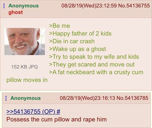 anon as a ghost