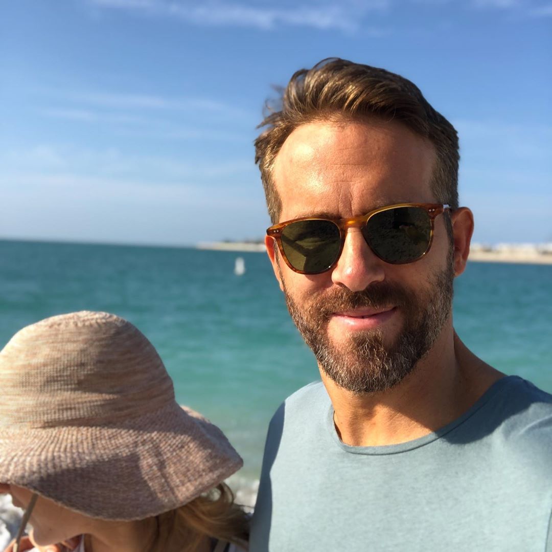 One of the photos Ryan Reynolds posted, wishing his wife a happy birthday.