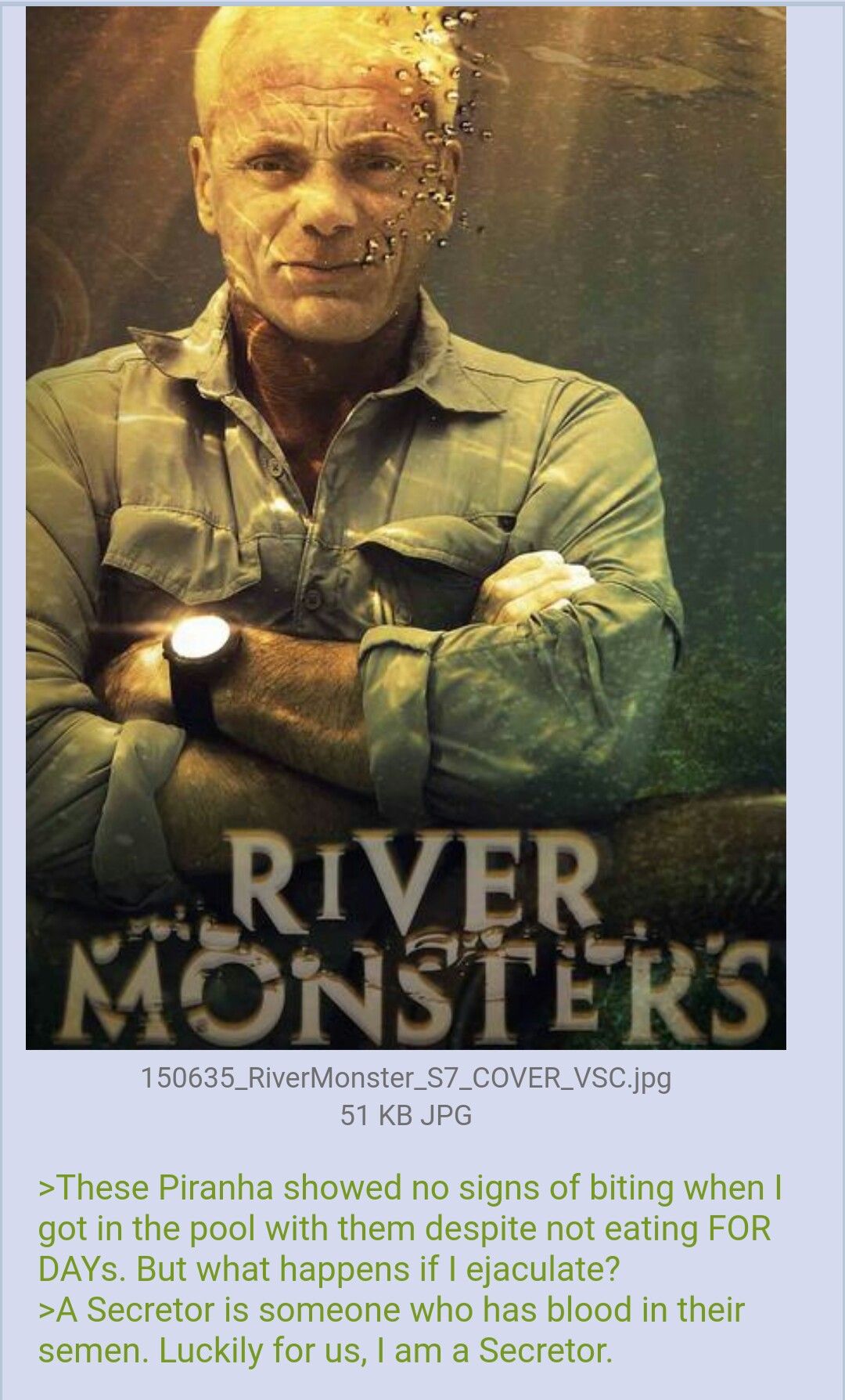 New season of river monsters is wild!
