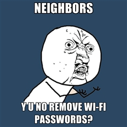 My neighbors suck