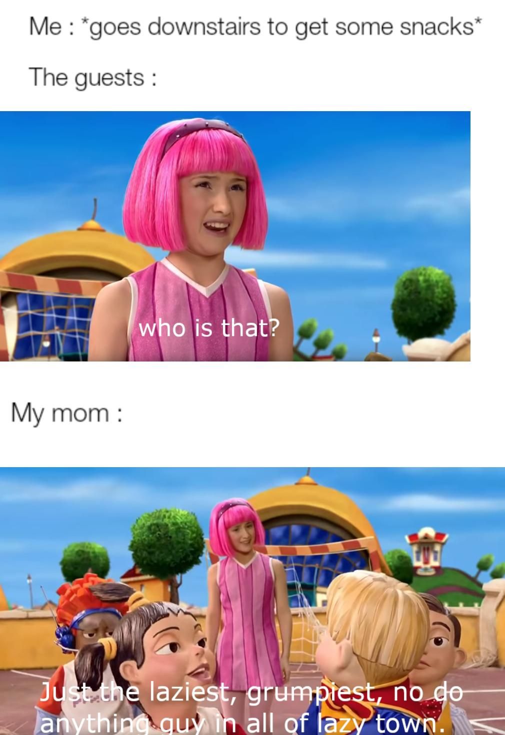 Haha yes