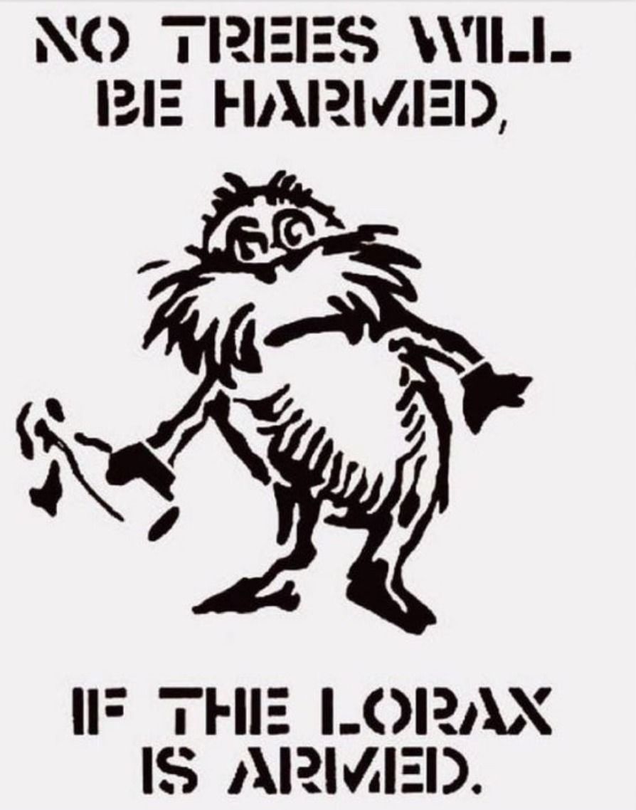 He speaks for the trees