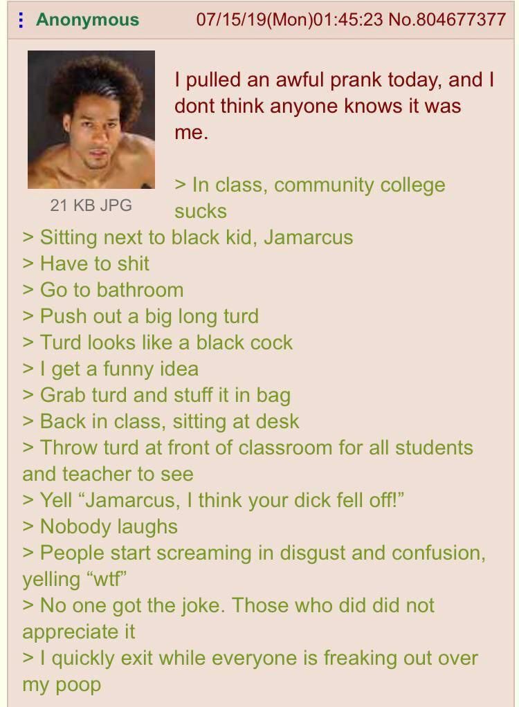 Anon the jokester
