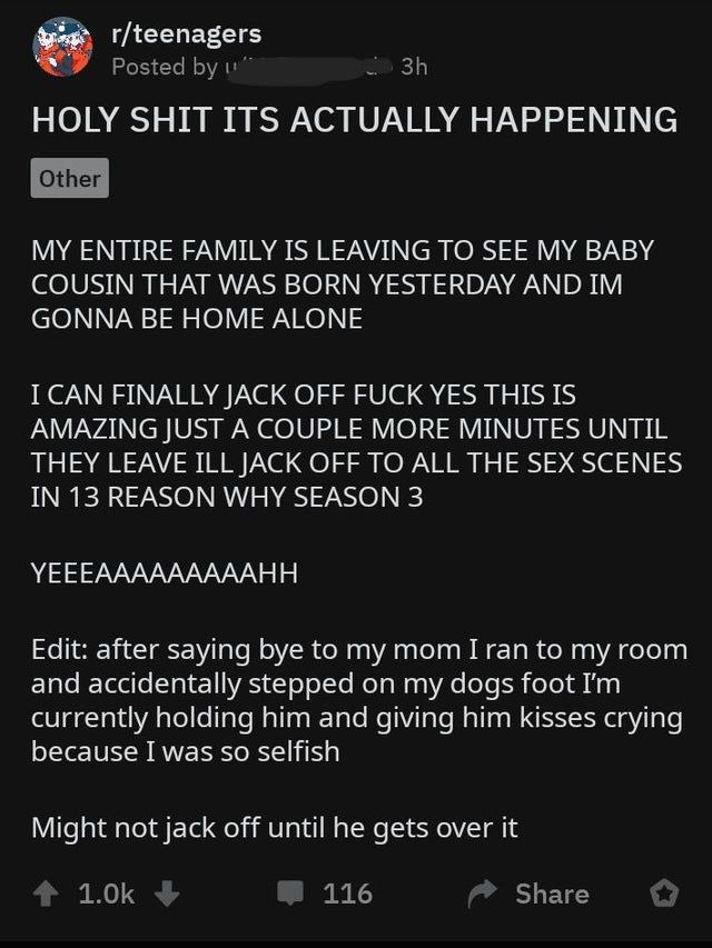 teenagers amirite