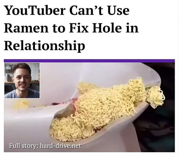 He can at least fix the hole in his heart.