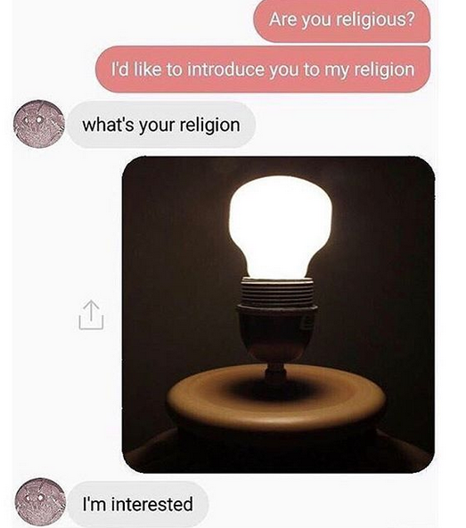I am not.