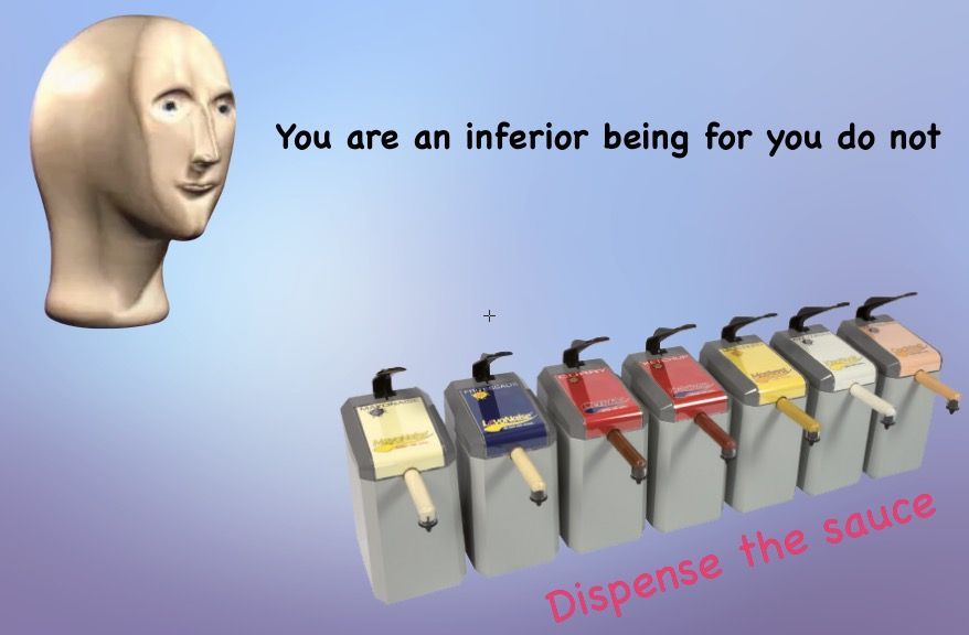 Dispense the sauce