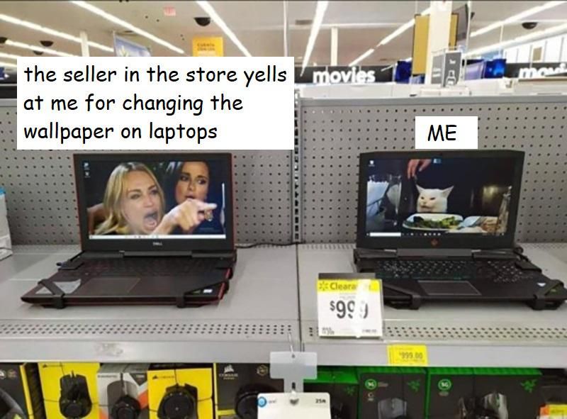 Once in a store