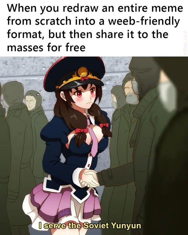 i too like communism (this was shared by my komi-rad)
