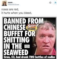 Something tells me he was smoking it first