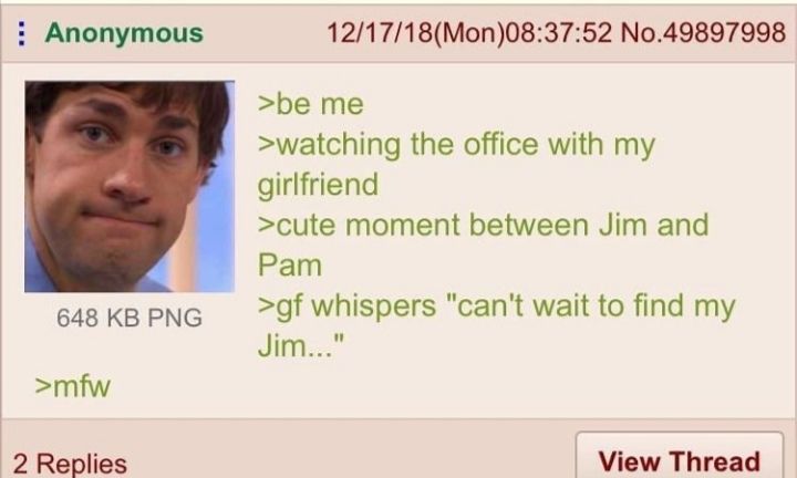 Anon watches The Office