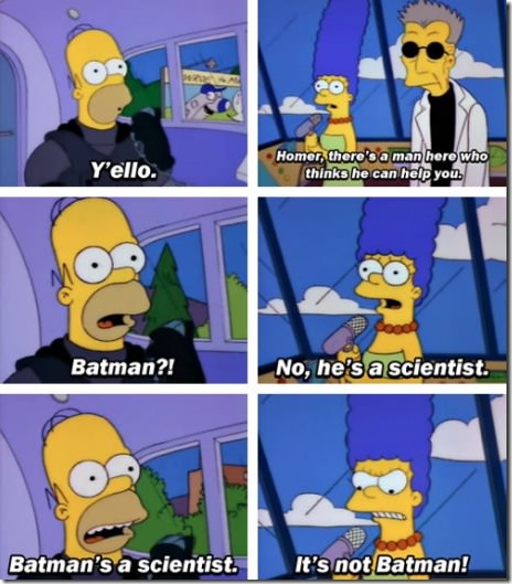 It's NOT Batman!