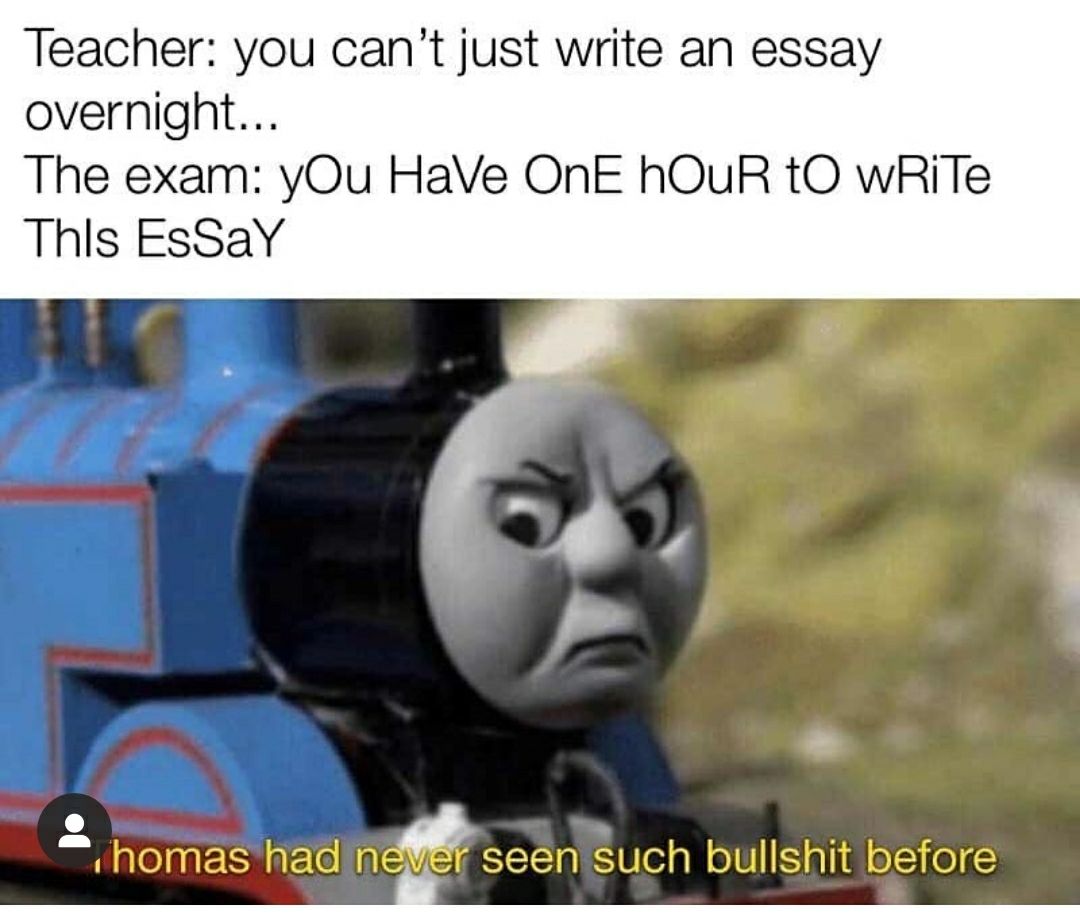 *It was time for Thomas to go home*