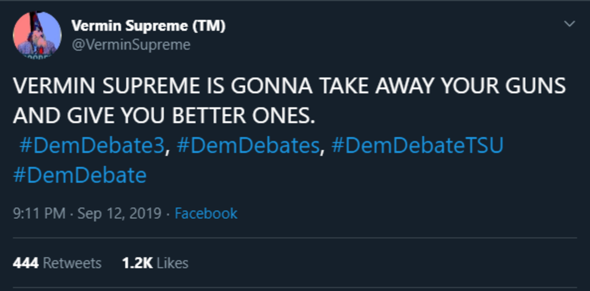 Now that a candidate I can get behind