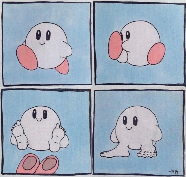 when Kirby eats Alexa