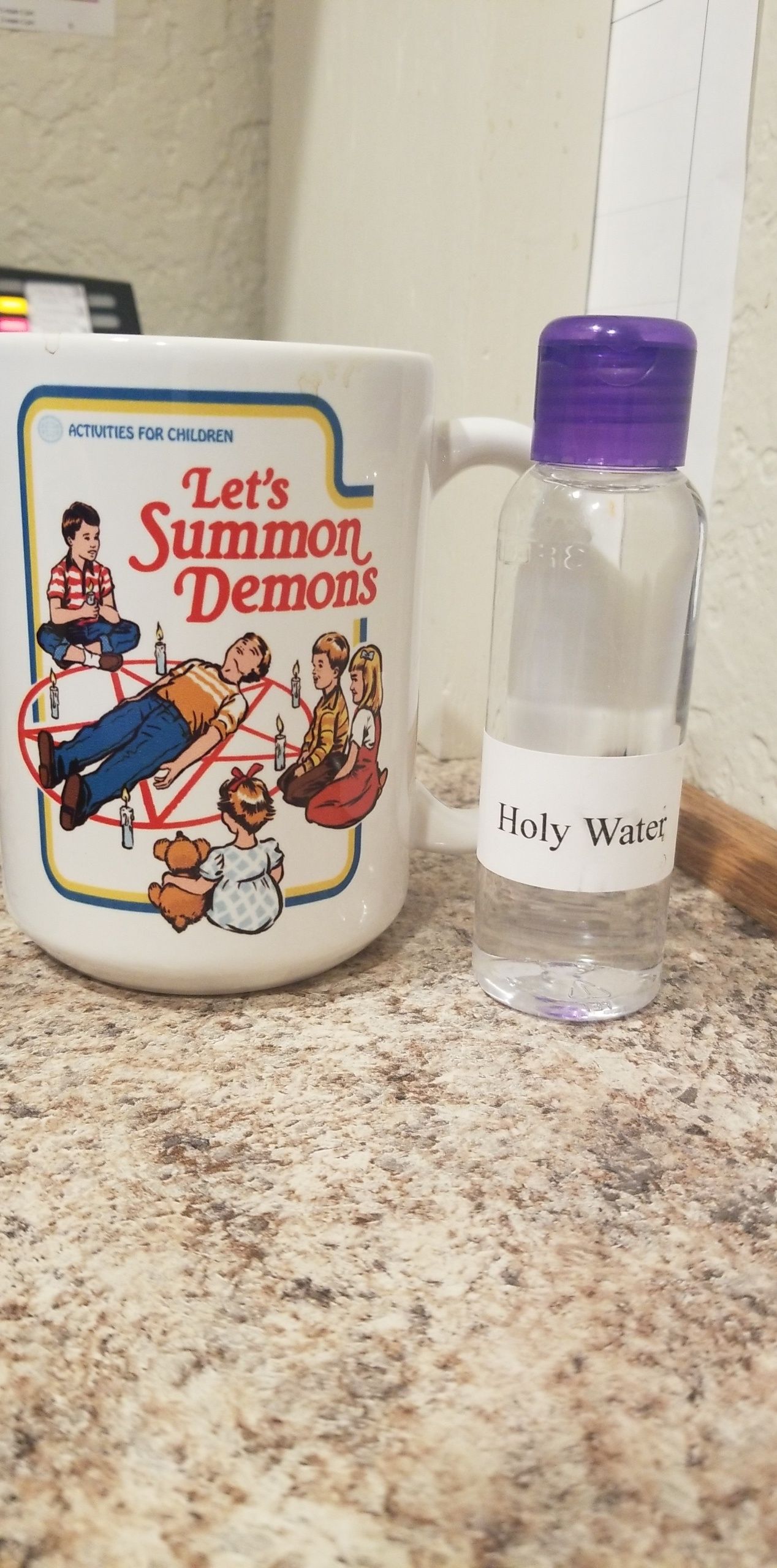 I guess my Catholic coworker really likes my mug
