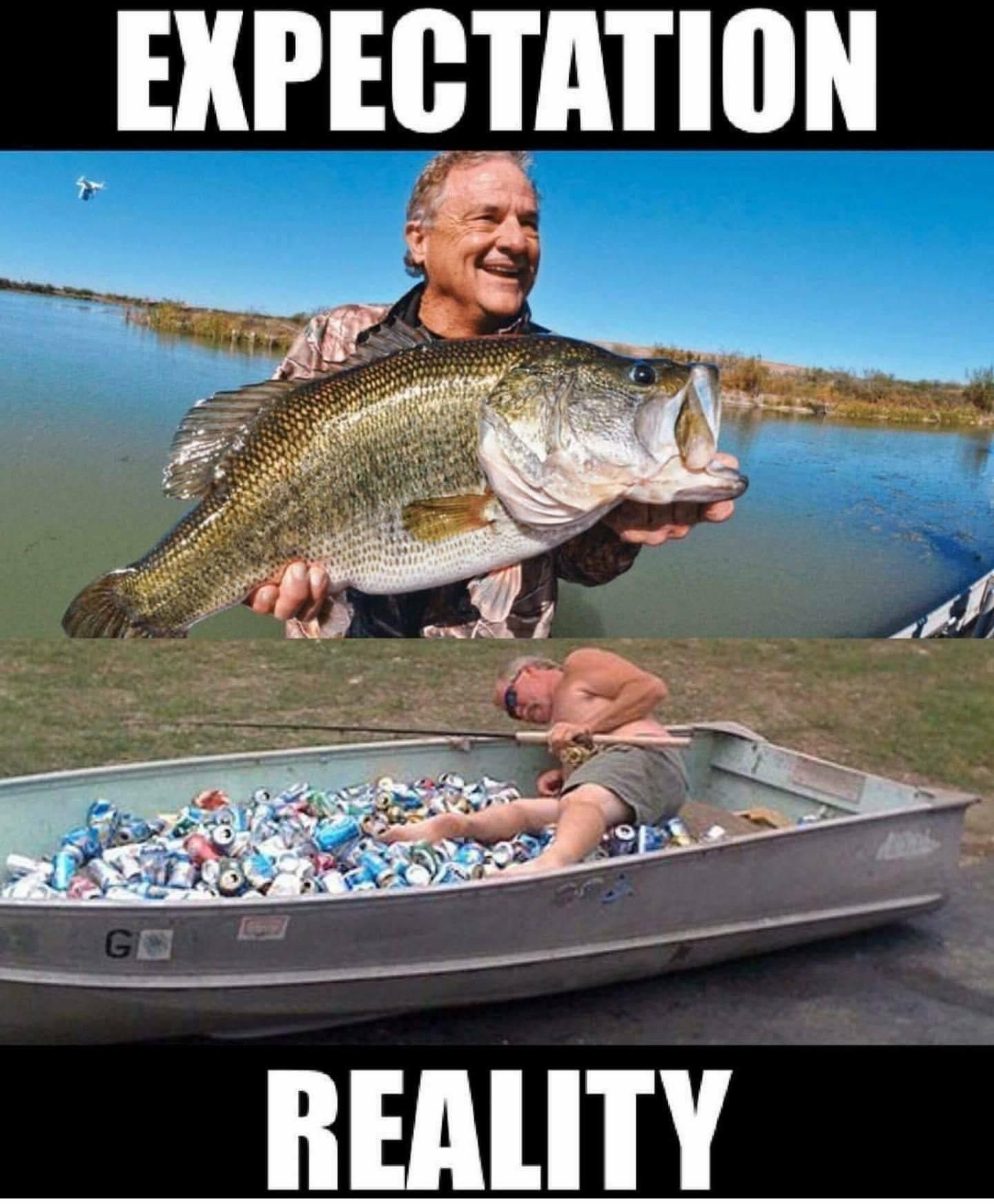 Either way I want to go fishing.