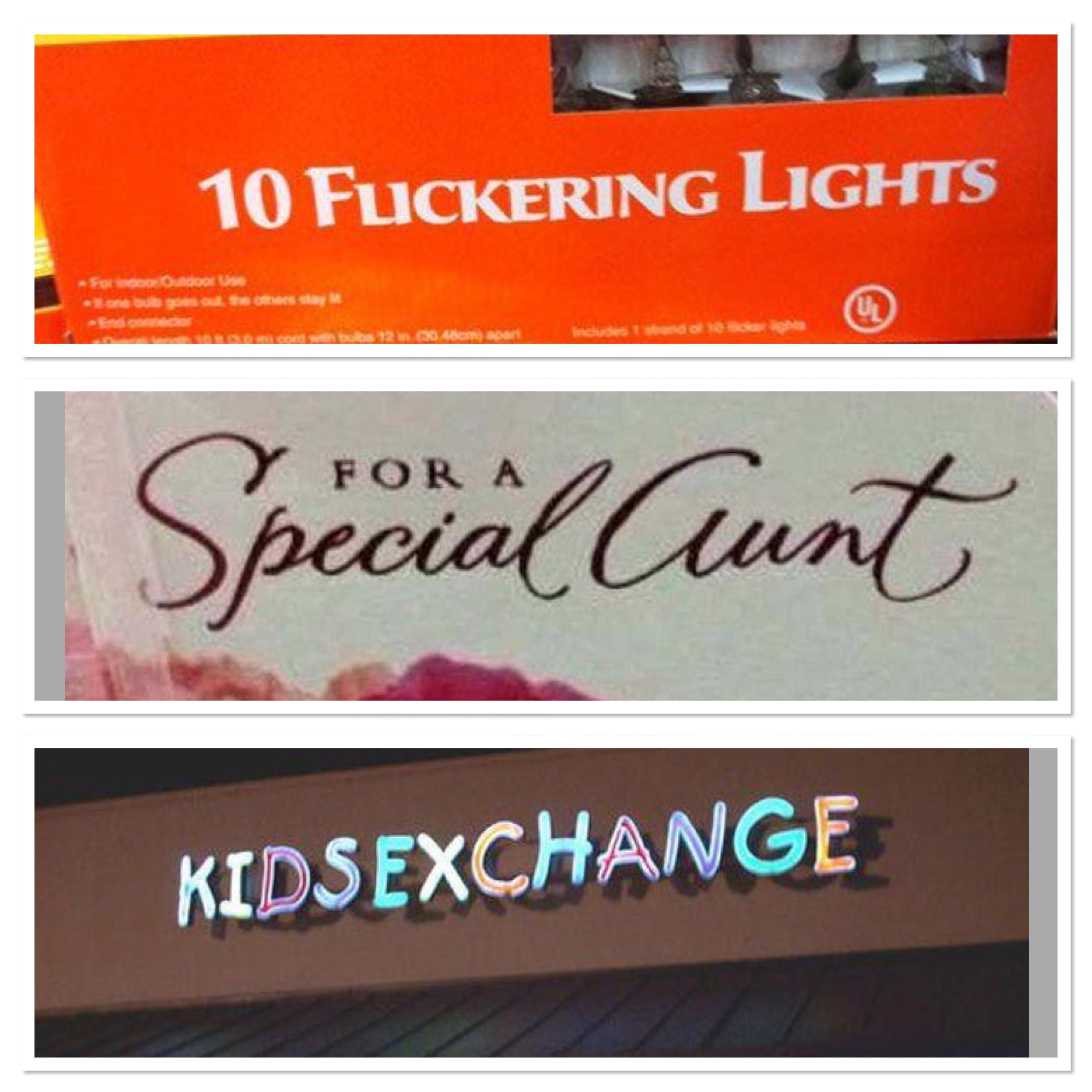 Poor font choices ...