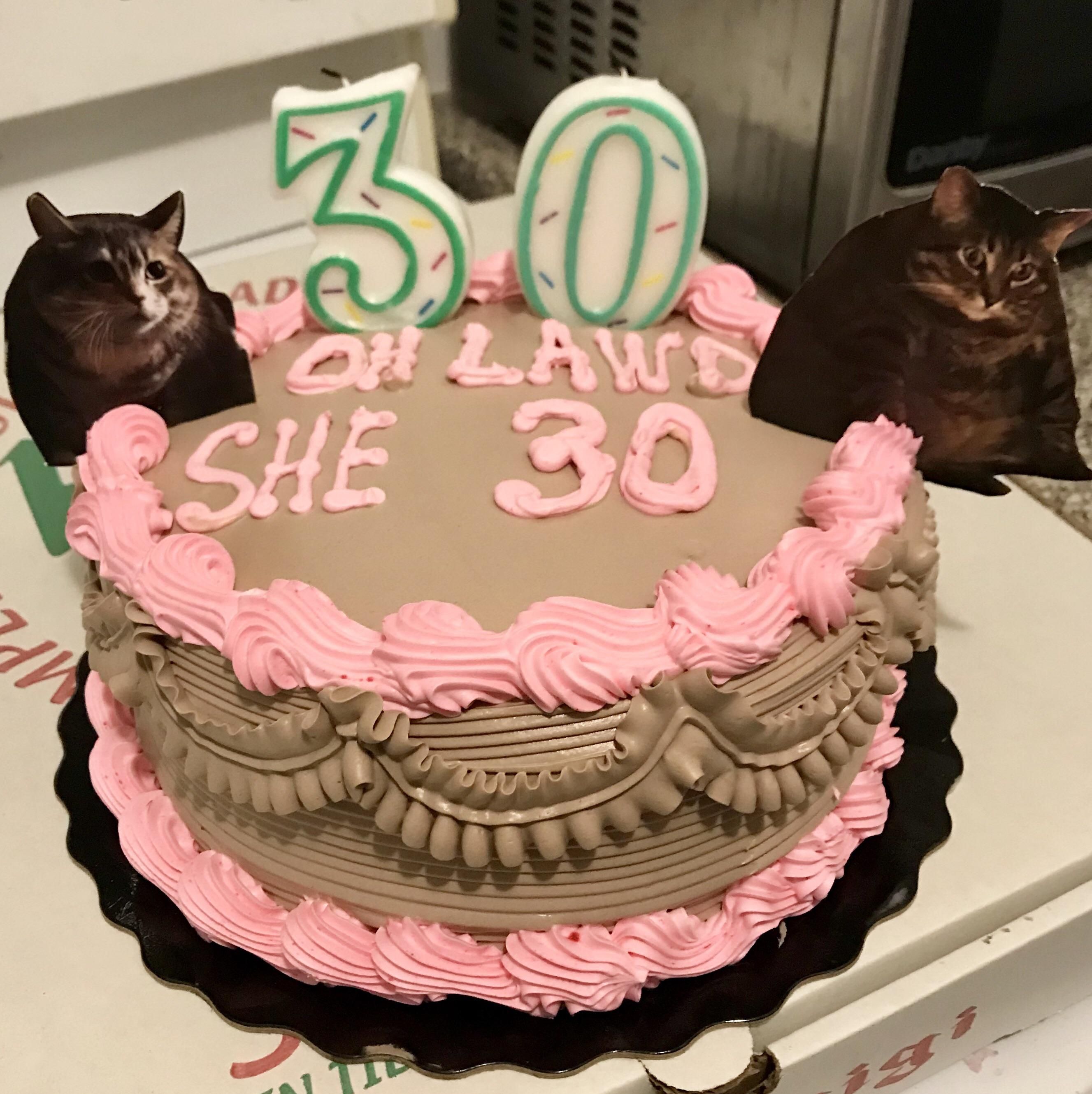 My girlfriend turned 30, so.....