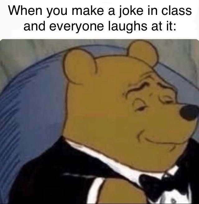 when you get to front