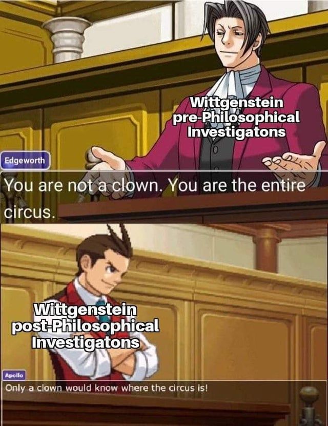 Clown world gang.