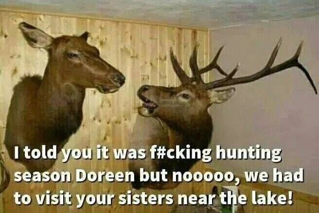 How your sisters, Doreen?
