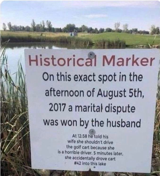 An interesting historical marker