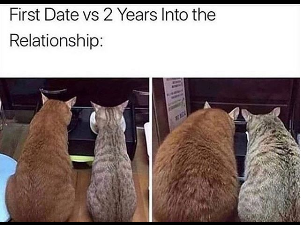 First Date Vs 2 Years