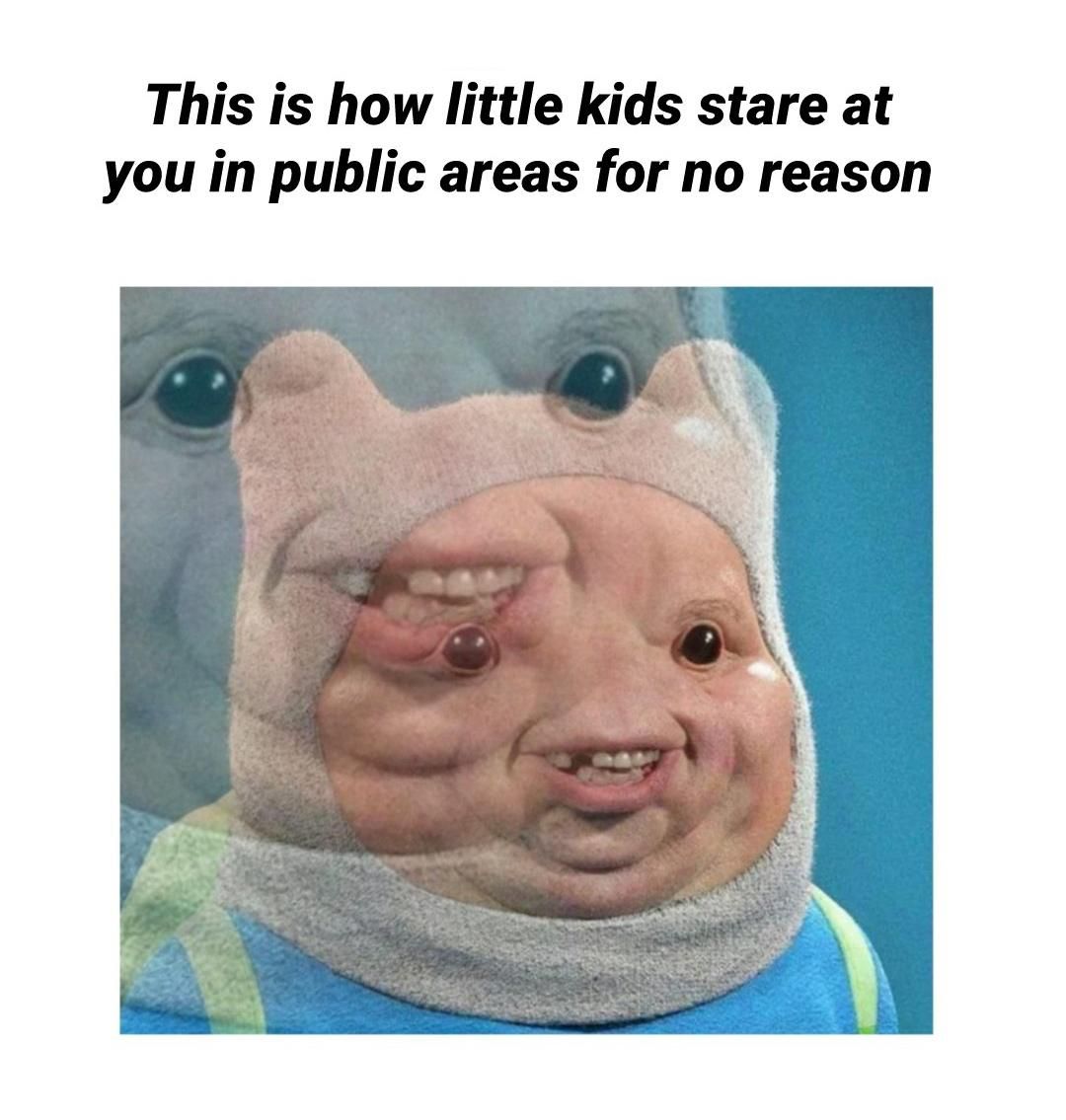 Ehhh what a "cute baby"