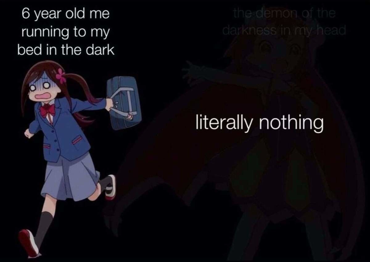 running from myself