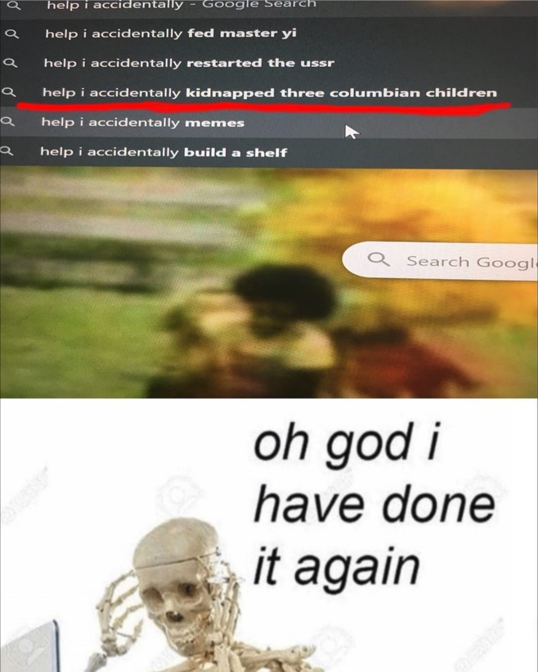i don't know how this keeps happening